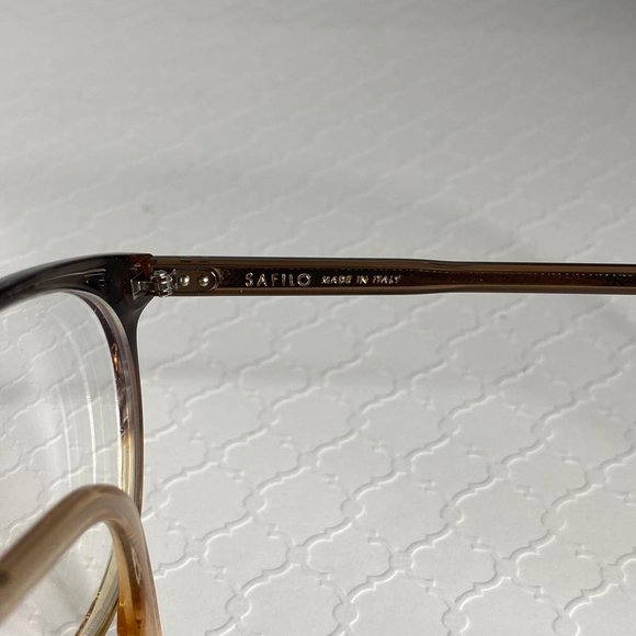 Safilo Tratto 12 60X 145 Eyeglasses Oval Full Rim Frame - Picture 4 of 7